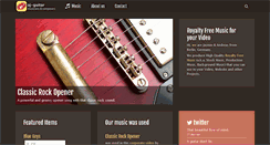 Desktop Screenshot of aj-guitar.com